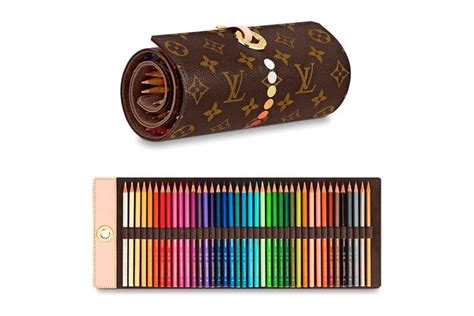 louis vuitton pencil crayons|louis vuitton agenda pen.